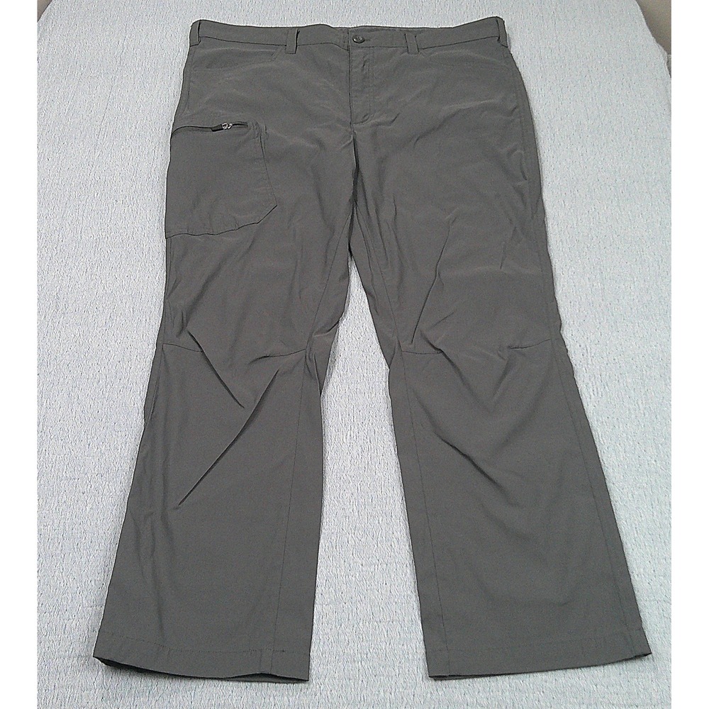 Eddie Bauer Pants Rainier Gray Men's 40 X 30‎ Stretch Outdoor Hiking Fishing